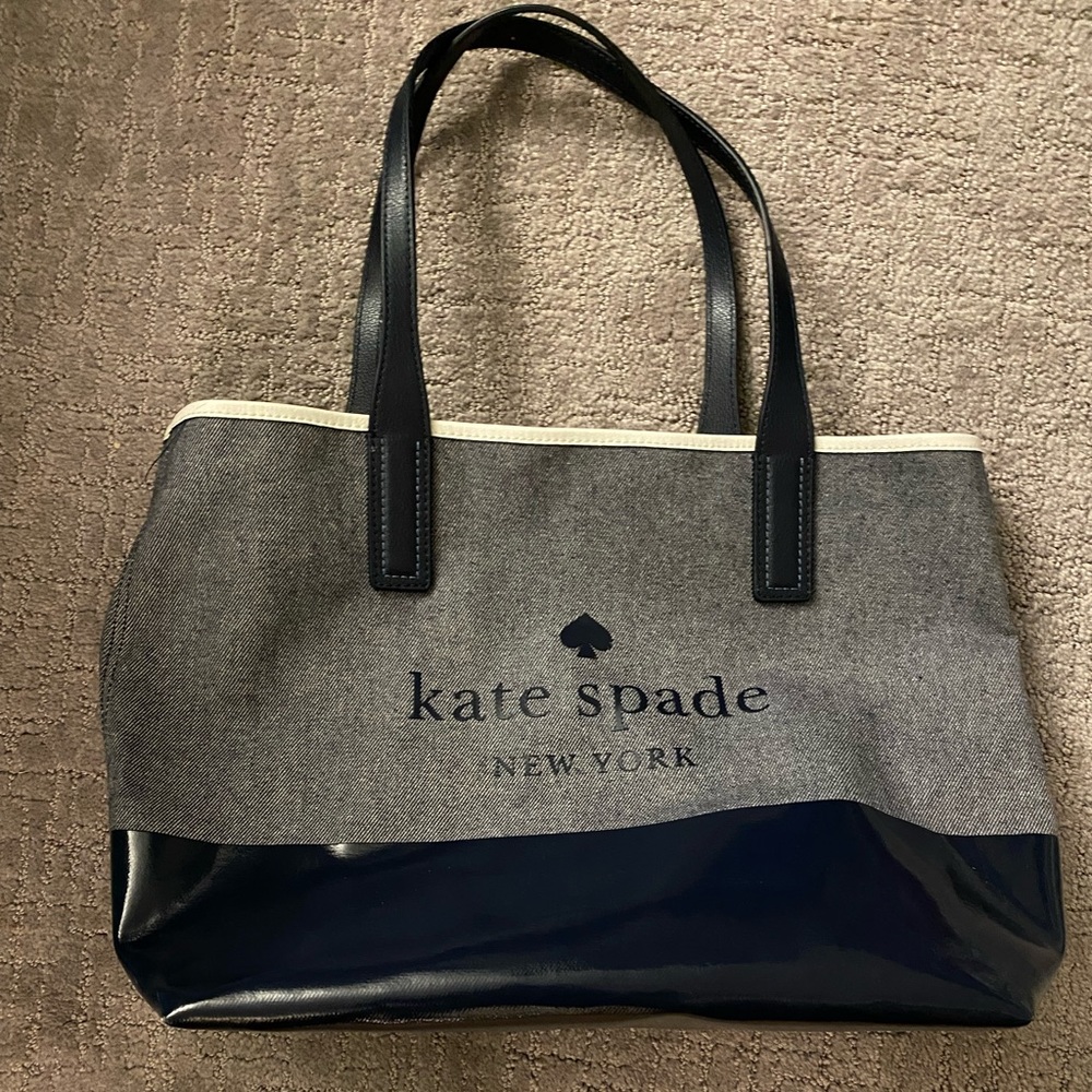 Kate Spade Navy Blue Tote